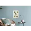 Appels - Groen - Illustratie - Bladeren Muursticker klein -plant