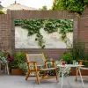 Klimop - Muur - Groen Tuinposter op houten frame 2 cm dik xxl -sfeer3