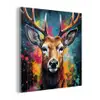 Hert - Graffiti - Dieren - Kleuren plexiglas 5mm klein -z3d