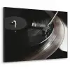 Close-up - Vinylplaat - Platenspeler - Zwart Textielframe - compleet frame klein -3d