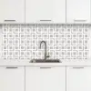 Design - Lijn - Patroon keuken achterwand 2 middel 871 -3d