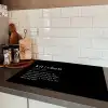 Quote - Zwart - Definitie keuken Inductie beschermer vinyl 3mm klein -sfeer3