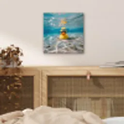 Duikbril - Eend - Water aluminium wit klein -sfeer3