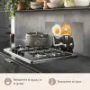 Ontbijt - Koppel - Ei - Brood keuken achterwand spatscherm klein -usp_ES