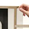 Geometrische - Vormen - Wit Light Box met batterij (Wandlamp) middel -USP_websiteprintNL