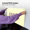 Karma - Luipaardprint - Geel Inductie beschemer met haakjes klein -ky-ophangen-nl