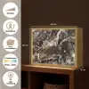Marmer - Goud - Glitter - Luxe Light Box met batterij (Wandlamp) middel -USP_websiteoverzichtNL