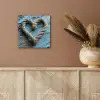 Hart - Touw - Hout - Rustiek aluminium wit klein -sfeer4