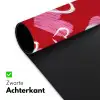 Patroon - Hartjes - Roze - Valentijn Muismat XXL klein -sfeer2