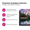 Bergen - Bos - Water - Lucht - Roze - Paars Inductie beschermer vinyl 3mm middel -ysfeer2_website_FR