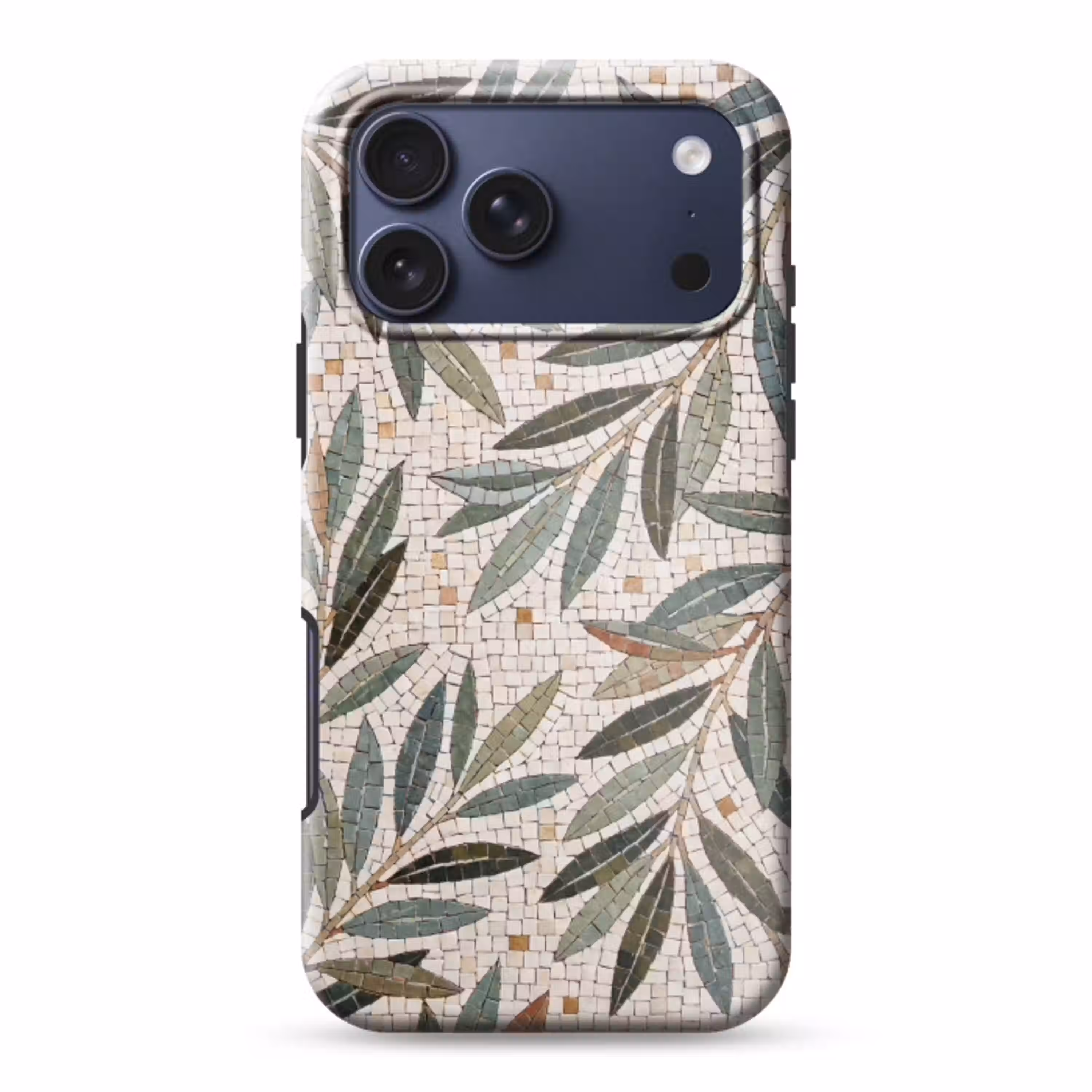Plant - Blad - Mozaïek - Groen Toughcase MagSafe Apple iPhone 17 Pro Max klein -3d