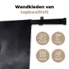 Paard - Magisch - Zwart Wandkleed katoen middel -sfeer2