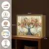 Boom - Kunst - Modern - Natuur Light Box met batterij (Wandlamp) middel -USP_websiteoverzichtNL