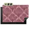 Varen - Patroon - Paars Inductie beschemer met haakjes klein 777 -3d