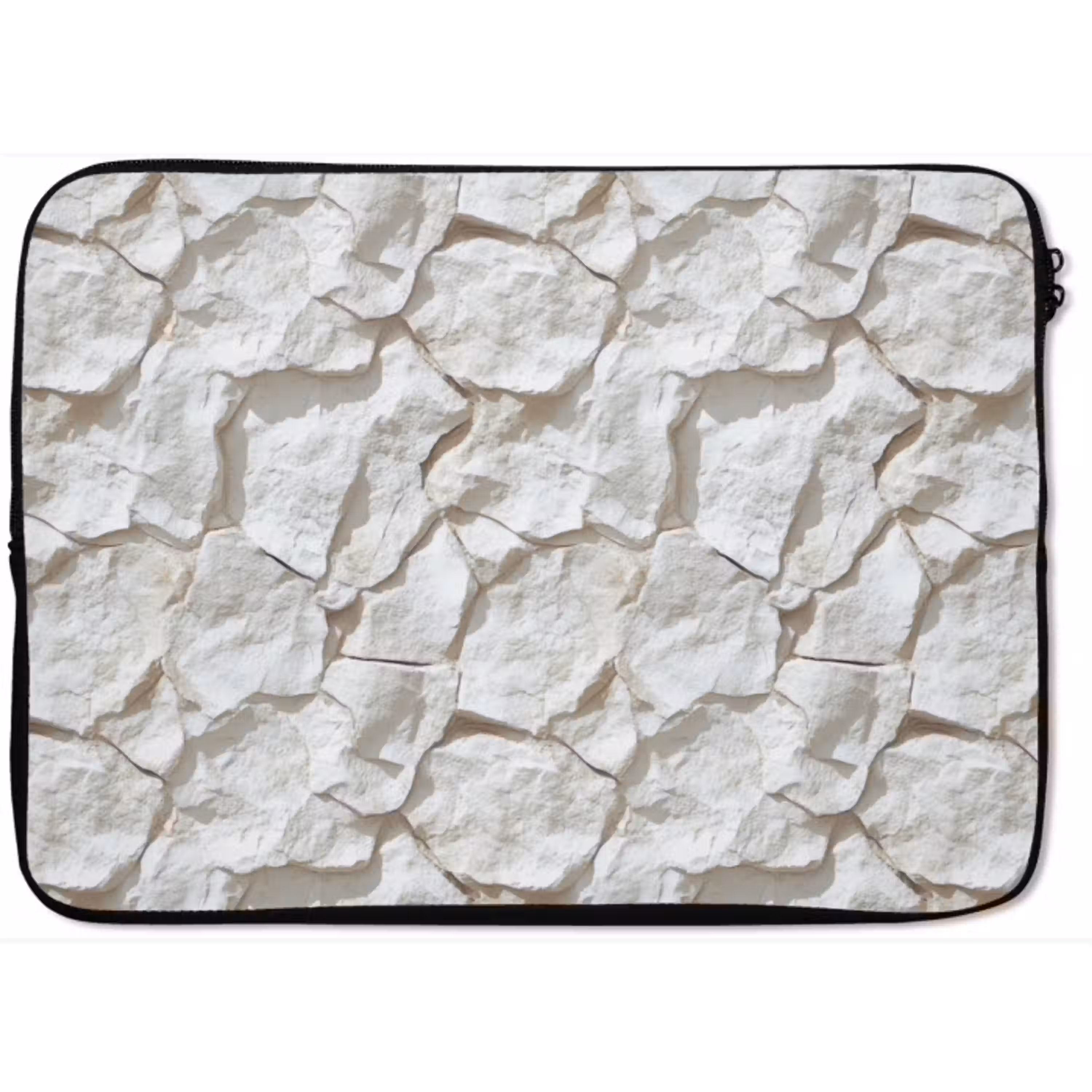 Structuur - Rots - Wit laptophoes neopreen klein 279 -zkaufland3dotto