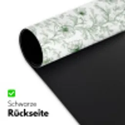 Bloemen - Getekend - Groen Muismat XXL klein 681 -ysfeer2_duits