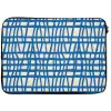Ruitpatroon - Blauw - Crème laptophoes neopreen klein 279 -zkaufland3dotto