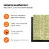 Vlecht - Patroon - Groen Inductie beschermer vinyl 3mm klein 276 -zzzzzzz-td-ups