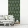 Patroon - Groen - Geometrisch fotobehang vinyl groot 64 -woonkamer