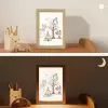 Wilde dieren - Bos - Illustratie Light Box met kabel klein -sfeer3_kind