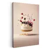 Cheesecake - Eten - Roze - Taart KitchenYeah - Keuken - Canvas klein -3d