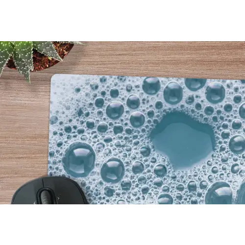 Schuim - Water - Textuur muismat rubber klein -closeup
