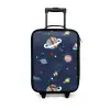 Planeten in de hemel Kinderkoffer - Zwart klein -3d