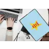 Ster - Today is a good day - Blauw laptophoes neopreen klein -bureau