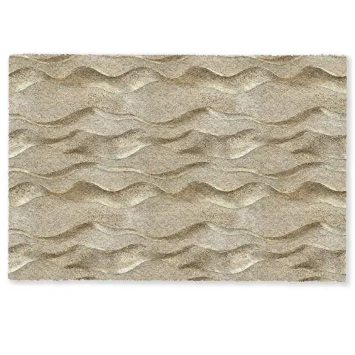 Golven - Patroon - Goud Deurmat klein 898 -zkaufland3d