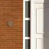 Bruin - Sierlijk Naambord Rond klein -sfeer3-rond-XS