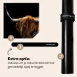 Schaduw en Licht Inductie beschermer vinyl 3mm middel -zzzzzzz-induclip_NL