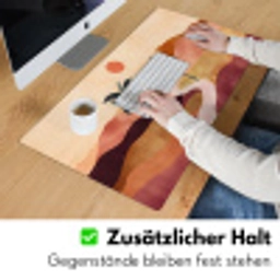 Heuvels - Palmbomen - Abstract Muismat XXL klein -ysfeer3_duits