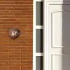 Verweerd metaal - Traditioneel Naambord Organisch middel -sfeer3