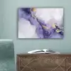 Paars - Modern - Marmer - Abstract canvas 2cm klein -sfeer4
