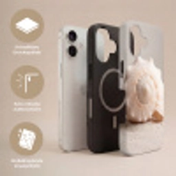 Schelp - Detail - Beige Toughcase MagSafe Apple iPhone 17 klein -USP_Lagen_DE
