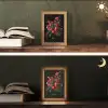 Bloemen - Boeket - Sierlijk Light Box met kabel (Tafellamp) klein -sfeer3
