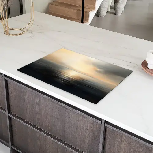 Zon - Horizon - Zee Inductie beschermer vinyl 3mm klein -sfeer8