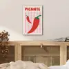 Pittig - Pepers - Rood aluminium wit klein -sfeer3