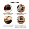 Mozaïek - Tegel - Bordeauxrood Inductie beschermer vinyl 3mm klein 276 -zzzzzzz-td-werking