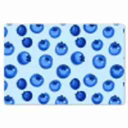 Bessen - Modern - Blauw Placemat vinyl groot 368 -zzsfeer1_Kitchenyeah-website