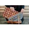 Geometrisch - Bloemen - Kleurrijk laptophoes neopreen klein 279 -tas