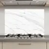 Marmer - Wit - Lijn - Patronen - Luxe - Marmerlook keuken achterwand spatscherm klein -3d_website