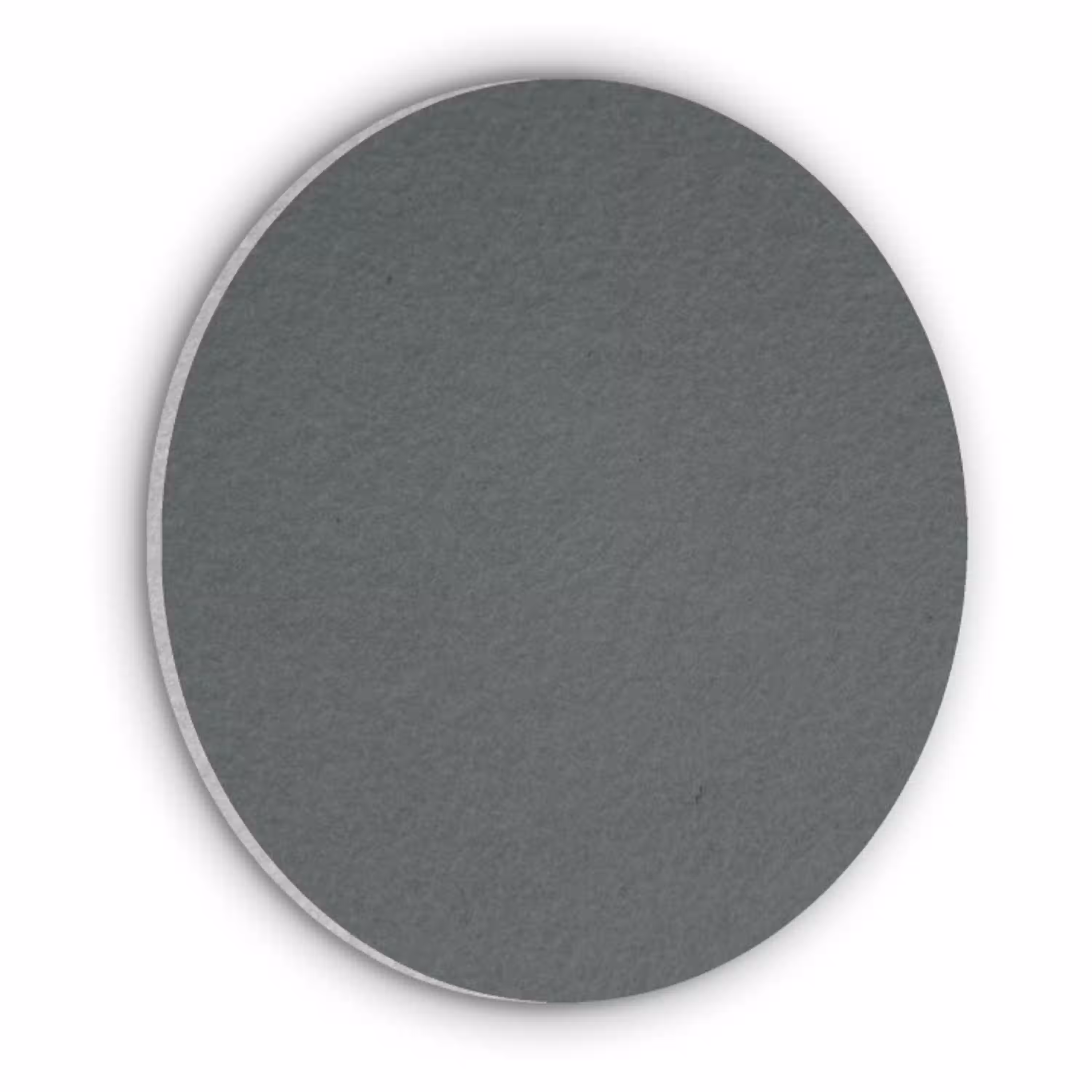 Slate - Millstone - Grijs Akoestische PET Vilt - Rond klein 838 -3d