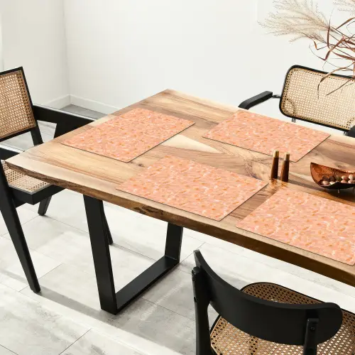 Tint - Olie - Verf - Lichtoranje Placemat vinyl groot 368 -zzsfeer4_Kitchenyeah-website