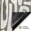 Donker - Wit - Abstract Deurmat klein 898 -antislip_NL