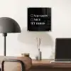 Kerst - Zwart - Wit - Quote - Grappig plexiglas 5mm klein -sfeer6