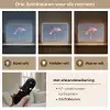 Dolfijn - Roze - Astronaut Light Box met batterij (Wandlamp) middel -USP_lichtkleurNL
