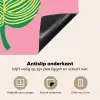 Illustratie - Blad - Minimalistisch - Groen Inductie beschermer vinyl 3mm middel -sfeer4