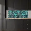 Mandala - Bloemen - Design keuken achterwand 2 middel 871 -sfeer1