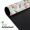 Rozen - Vogels - Pastel - Kleurrijk Muismat XXL klein 681 -sfeer2
